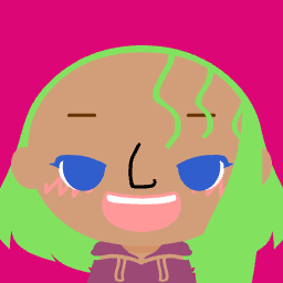 Cute avatar with rosy cheeks and blush.